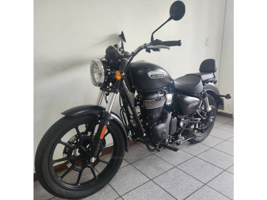 ROYAL ENFIELD - METEOR STELLAR BLACK - 2021/2022 - Preta - R$ 20.900,00