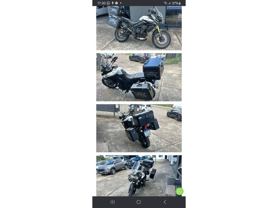 TRIUMPH - TIGER 800 - 2014/2014 - Branca - R$ 39.000,00