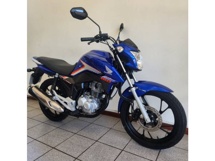 HONDA - CG 160 - 2018/2018 - Azul - R$ 16.000,00