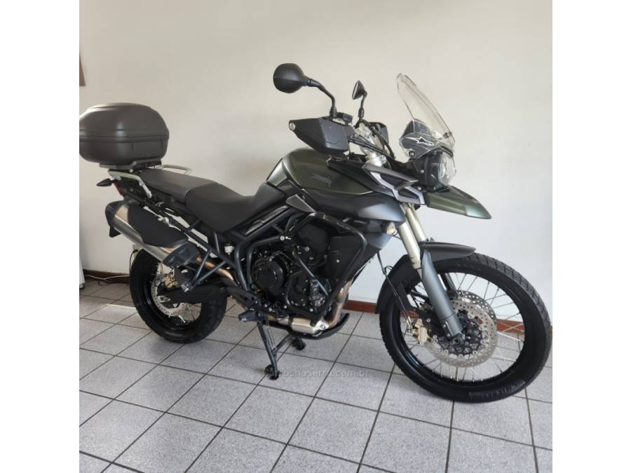 TRIUMPH - TIGER 800XC - 2013/2013 - Verde - R$ 42.900,00