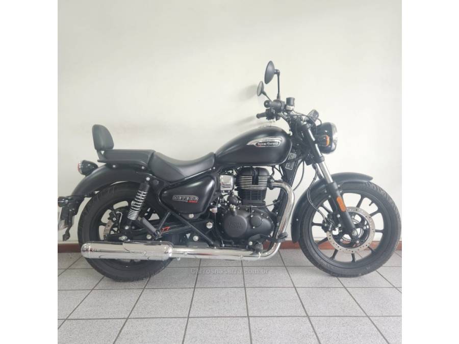 ROYAL ENFIELD - METEOR STELLAR BLACK - 2021/2022 - Preta - R$ 20.900,00