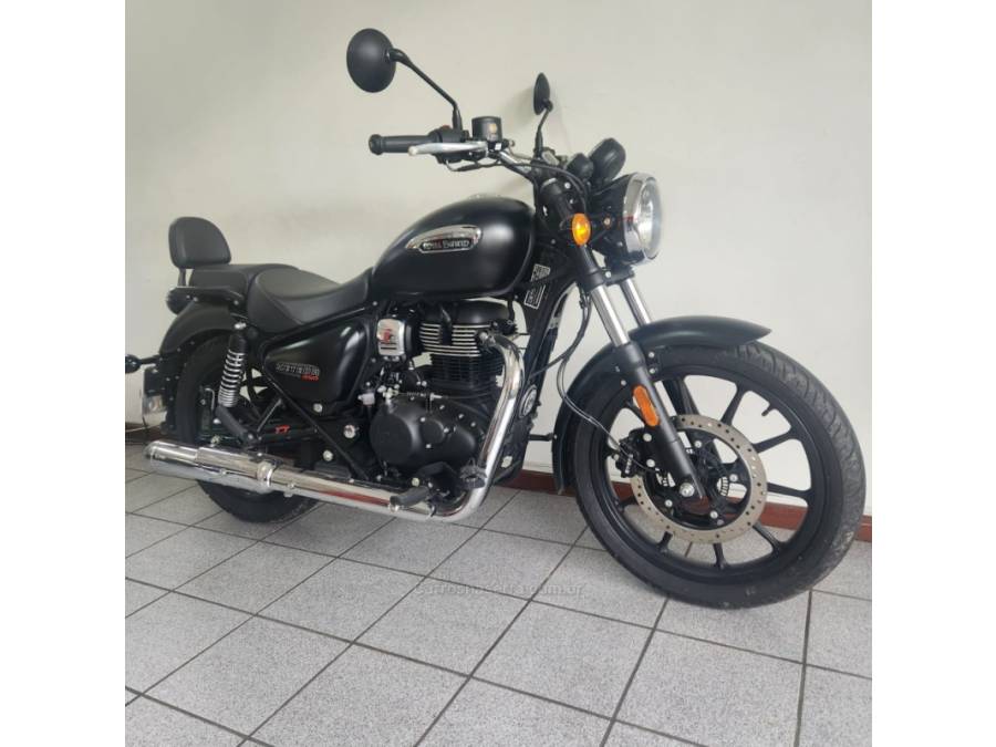 ROYAL ENFIELD - METEOR STELLAR BLACK - 2021/2022 - Preta - R$ 20.900,00