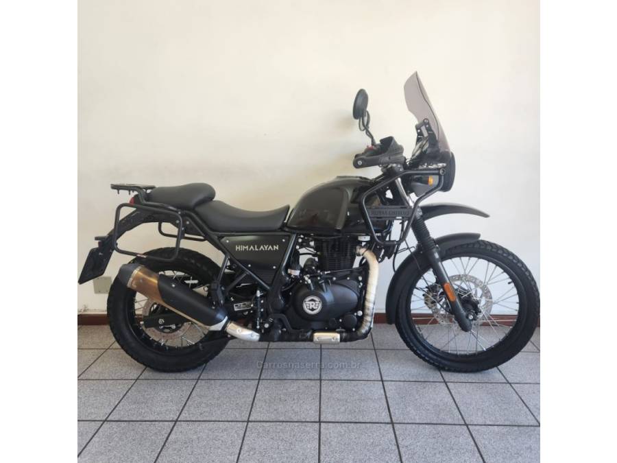 ROYAL ENFIELD - HIMALAYAN 411cc - 2022/2023 - Preta - R$ 21.500,00