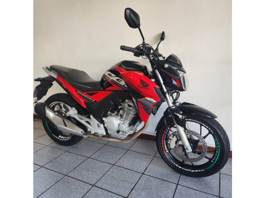 HONDA - CB 250F TWISTER - 2018/2019 - Vermelha - R$ 18.900,00